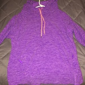 Purple hoodie